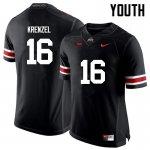 NCAA Ohio State Buckeyes Youth #16 Craig Krenzel Black Nike Football College Jersey GXO2345KB